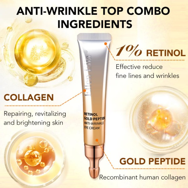 ELLEN ELLA Retinol Golden Peptide Eye Cr..