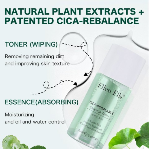 Ellen Ella Cica Oil Skin Savior Essence Toner 80ml