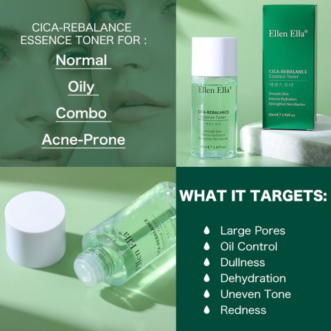 Ellen Ella Cica Oil Skin Savior Essence Toner 80ml
